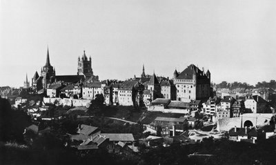 Veduta di Losanna, c.1856-60 da Bisson Freres Studio